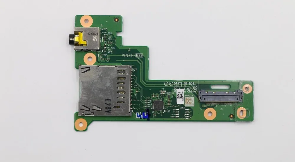 

Новинка для Lenovo Thinkpad T470S Subcard SD Audio FRU 001ER384 01ER082