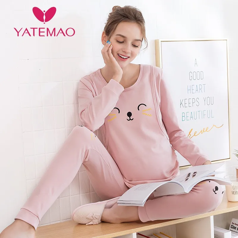 breastfeeding pyjama set