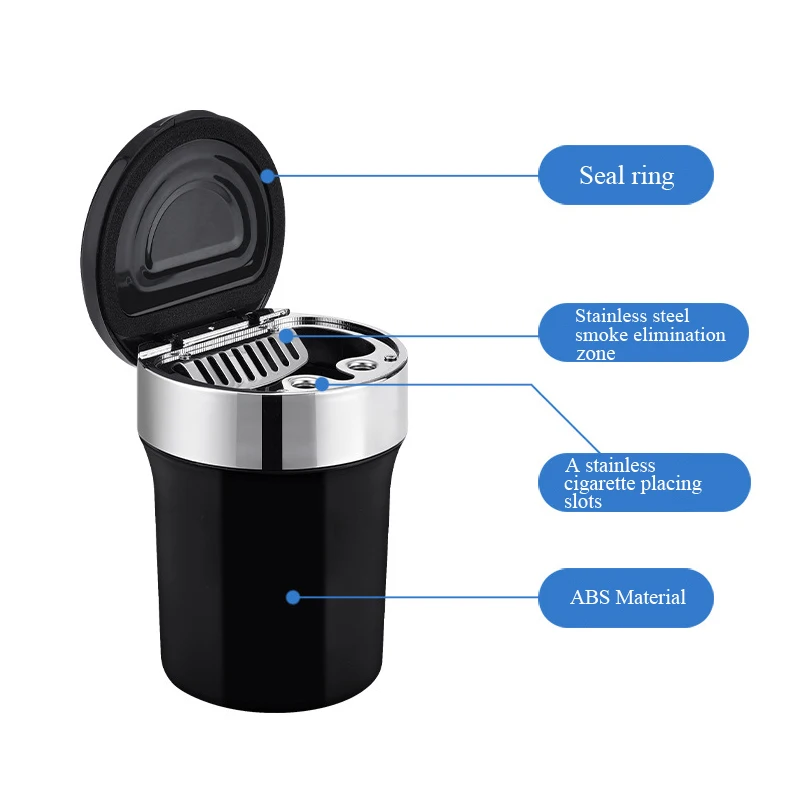 LED Car Ashtray6