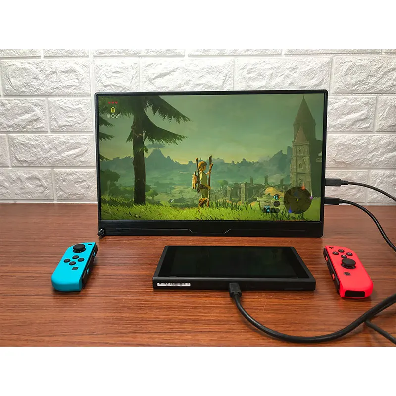13 3 дюймов 1080P Тип c Портативный игровые мониторы для переключатель PS4 Pro XBOX NS