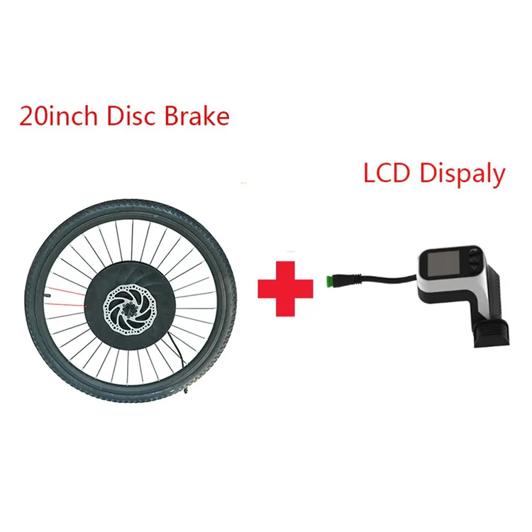 Горячая 36V240W Электрический велосипед конверсионный комплект с 2 батареями Imortor все в одном электрическое крепление двигателя моторное колесо для велосипеда - Цвет: 20D