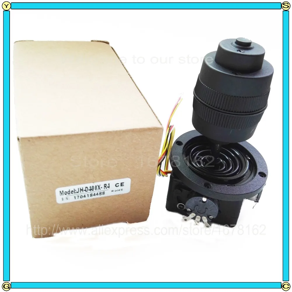 

1pcs 4-axis potentiometer Joystick JH-D400X-R4 400 series Rocker hall dimensional resistance 10K sealed with button joystick