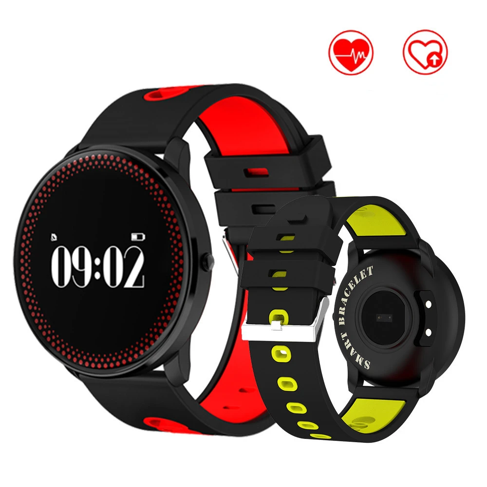 

KINCO Multifunction Smart Bracelet Heart Rate Monitor Blood Pressure Monitor Fitness Watches Step Counter Message
