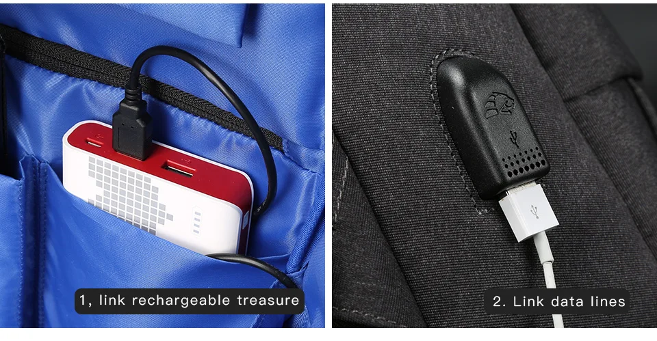 Kingsons водонепроницаемый мужской рюкзак USB зарядка Рюкзак для ноутбука 13,3/15,6 дюймов школьные сумки для подростков мальчиков