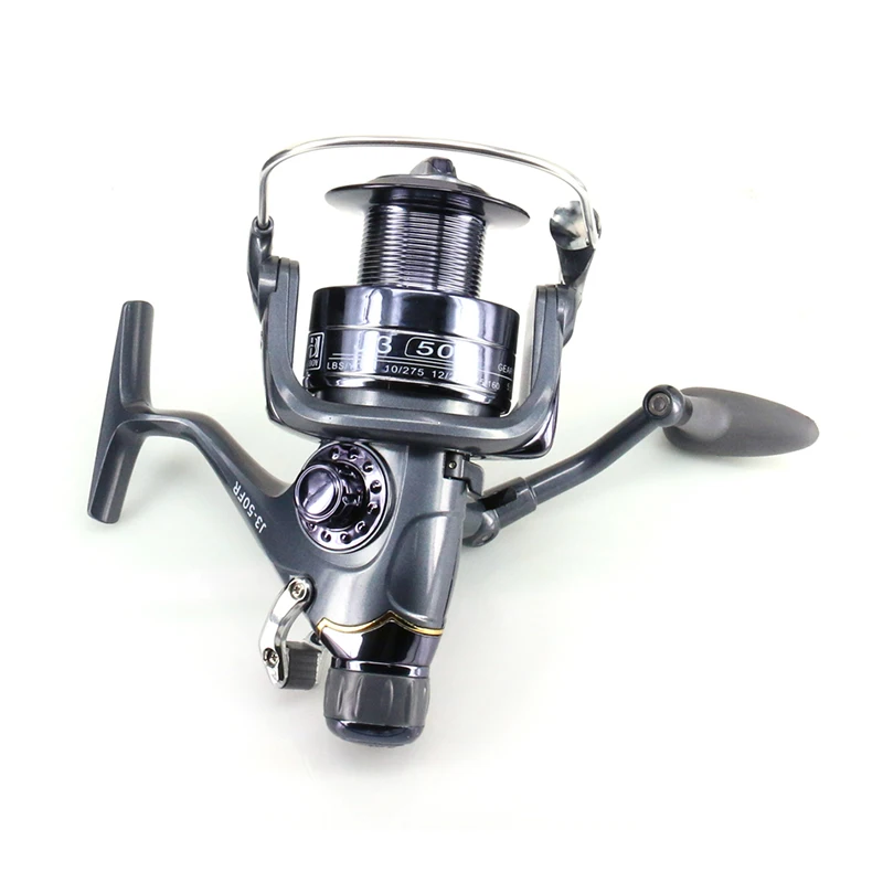 Metal Spool Spinning 2000 3000 4000 Series 5.5:1 Fishing Reel 1BB Wheel  Gear Ratio Knob Handle Right Left Hand Changeable