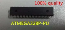Free shipping 1PCS ATMEGA328P-PU ATMEGA328P PU DIP-28 The new quality is very good work 100% of the IC chip