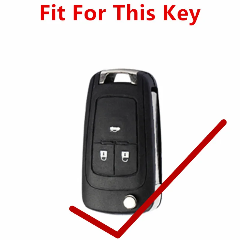 Чехол для ключа FLYBETTER из натуральной кожи 3B Chevrolet Cruze Opel Astra Buick Excelle GT/Encore