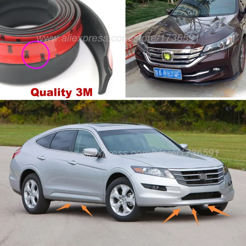 Для Honda CR V CRX CRZ City Civic Crosstour Element подходит для бампера спойлера полосы передние