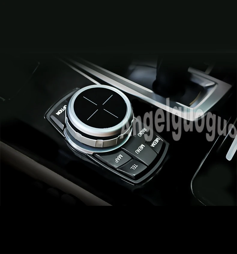 Angelguoguo Auto Multimedia Tasten Abdeckung M Emblem