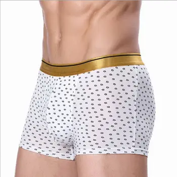 

Hot Sale men spend some high-grade modal boxer 5 optional color printing