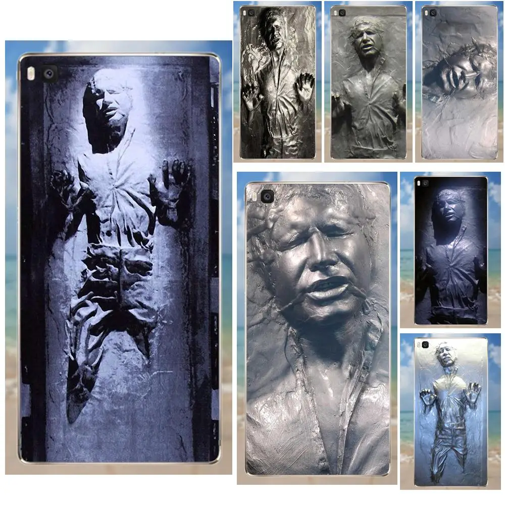 Для Huawei G7 G8 Honor 5A 5C 5X 6 6X 7 8 V8 Mate 9 P7 P8 P9 P10 Lite Plus Мягкий узор Hans Solo Frozen In Carbonite Star Wars|han solo|6