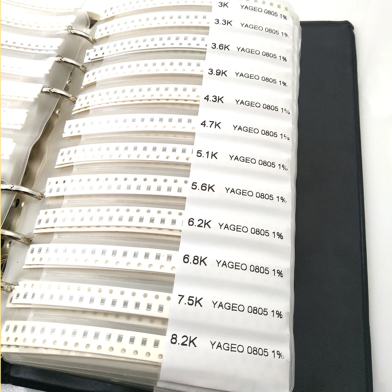 0805 SMD резистор Amostra book 170 количество * 50 шт. = 8500 1% Ом набор чип резисторов a 10 м