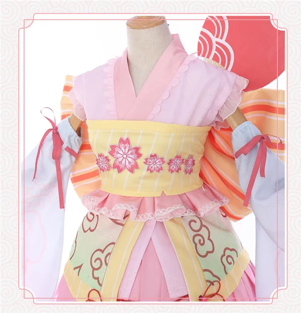 Cardcaptor Sakura кимоно Сакура Томойо Daidouji морской принцесса Лолита кимоно для костюмированной вечеринки; женские модельные игрушки для подарок на год