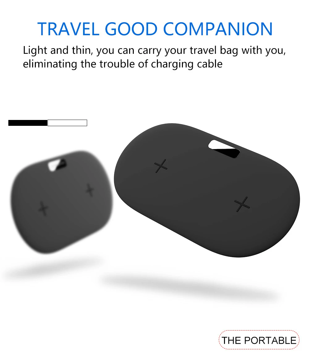 NYFundas 2-in-1 Wireless Charger For iPhone X 8 8 Plus Samsung Galaxy S9 Note 9 S8 S7 Plus S6 Edge Induction Charging Pad QC3.0 (1)