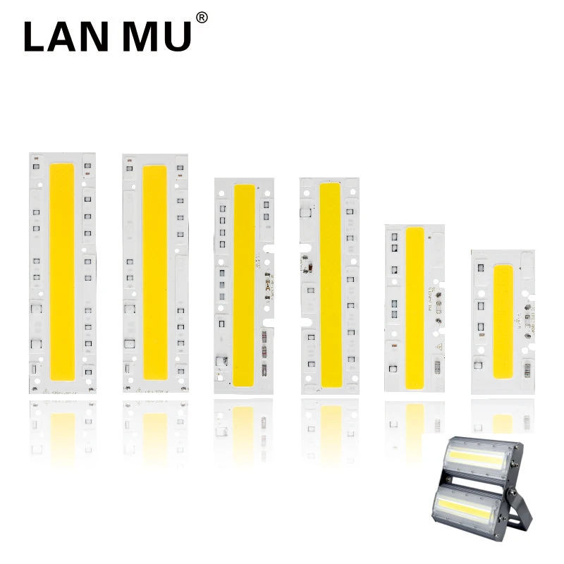 

LAN MU LED COB Chip 30W 50W 70W 100W 120W 150W Spotlight 220V Bulb Lamp IP65 Smart IC For DIY LED Flood Light