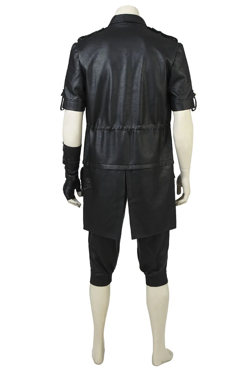 최종 fantas ff15 cospaly 의상에서 고품질 noctis lucis 뜨거운 게임 재킷 바지 셔츠 장갑 벨트 부츠 맞춤 제작