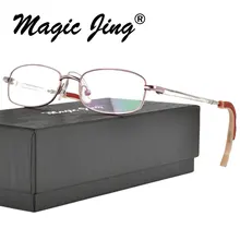 Металлический Нержавеющая сталь оправа для детских очков для девочек удобные высокое качество миопия, Гиперметропия оправы для очков, очки D5274