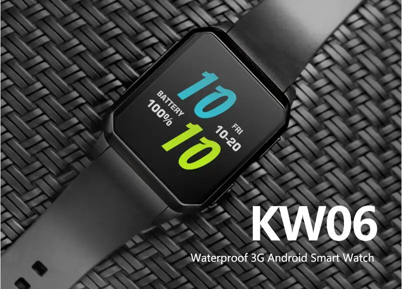 Kingwear KW06 Android SmartWatch телефон MTK6580 четырехъядерный наручные часы Шагомер сердечного ритма gps спортивные умные часы для мужчин pk KW88 q1