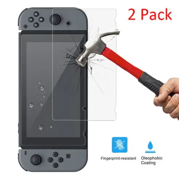 

1-2PCS Tempered glass Screen Protector Film Guard Sheet for Nintendo Switch Console 0.24mm Screen Protection Dropship Nov.30