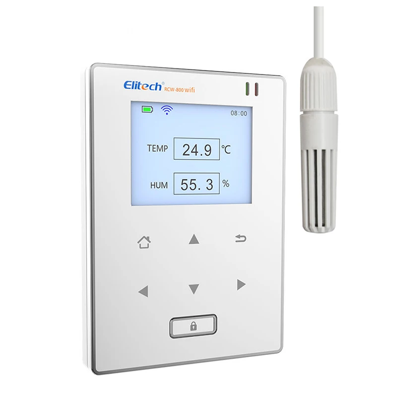 Elitech Data Logger RCW 800 Wifi cloud Temperature and Humidity Data