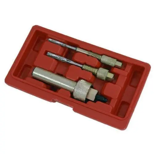 

WINMAX 3PC Laser Tools Diesel - Glow plug Puller & Reamer Kit Tool Garage Auto WT04A6016