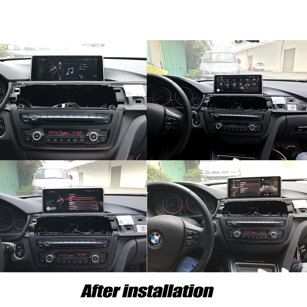 Best YESSUN 10.25" inch HD Screen For BMW 3 F30 F31 F34 F35 2011~2016 NBT Car Android Carplay Stereo Player GPS Navigation No DVD 3