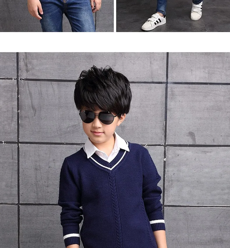 2017 Children's sweater Winter new Keep warm Cashmere boy sweater V-collar Kids for boys Children's clothing Winter clothing HTB1rcPmOXXXXXXXaFXXq6xXFXXX2 - 2017 Children's sweater Winter new Keep warm Cashmere boy sweater V-collar Kids for boys Children's clothing Winter clothing