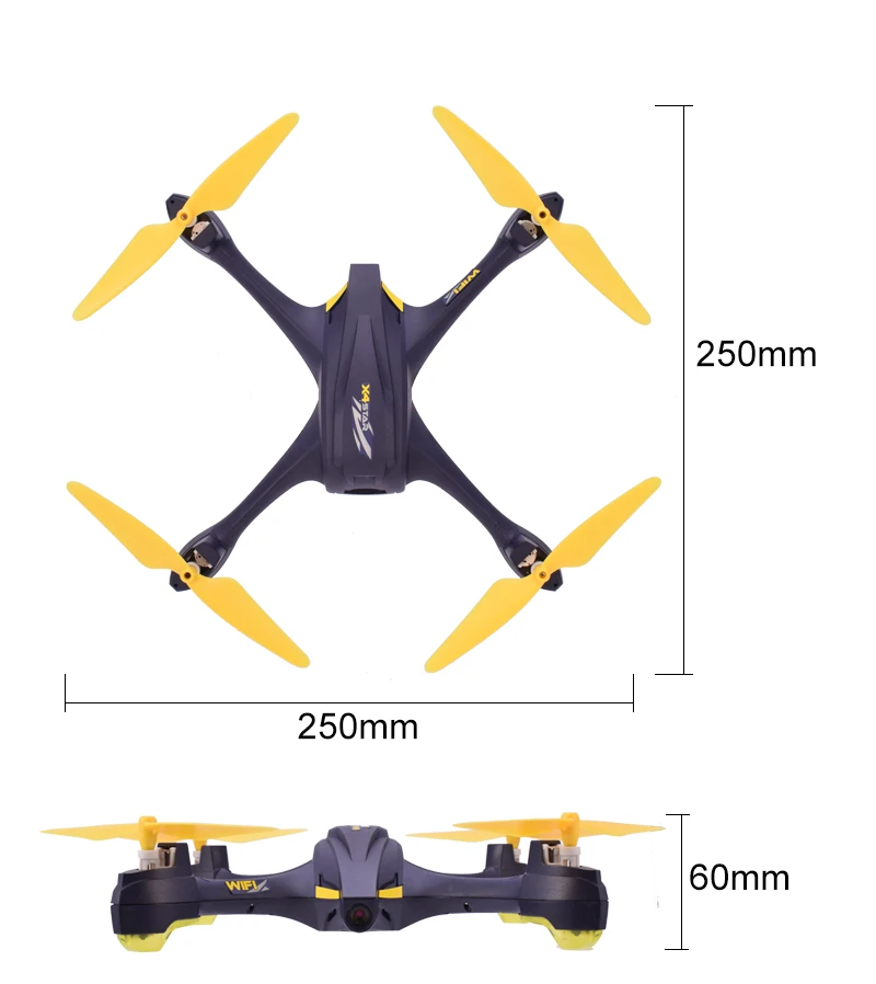 HUBSAN H507A X4 Star Pro gps Радиоуправляемый Дрон WiFi FPV 720P HD камера Дрон следуй за мной/режим орбиты Радиоуправляемый квадрокоптер гоночный Дрон