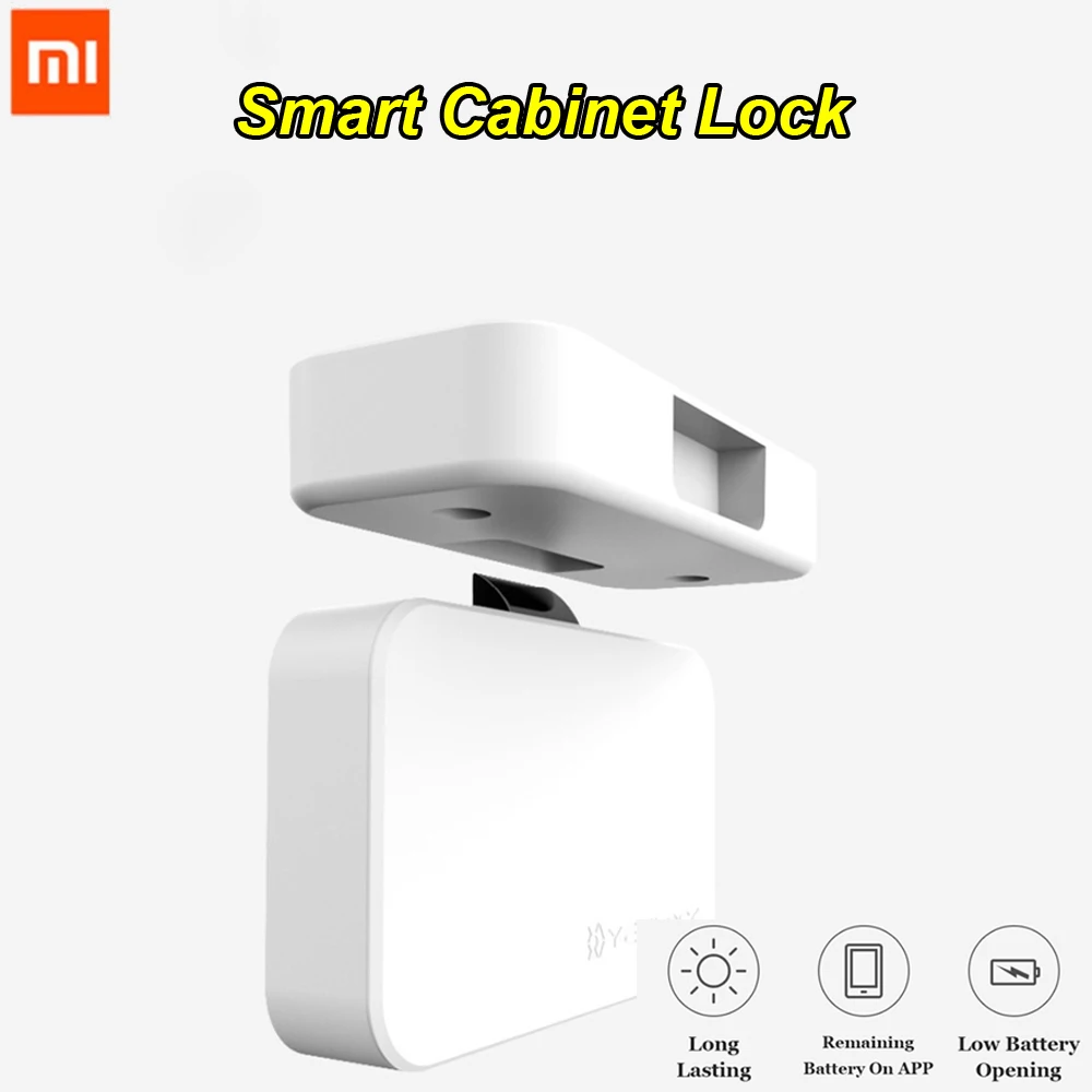 100%Xiaomi MIjia YeeLocK Smart Drawer Cabinet Lock Keyless