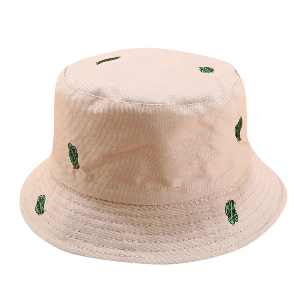 2019 Men and women summer sexy beach hat cactus printing double-sided wearing sunshade sport hat outdoor travel folding hat 40J5 (3)