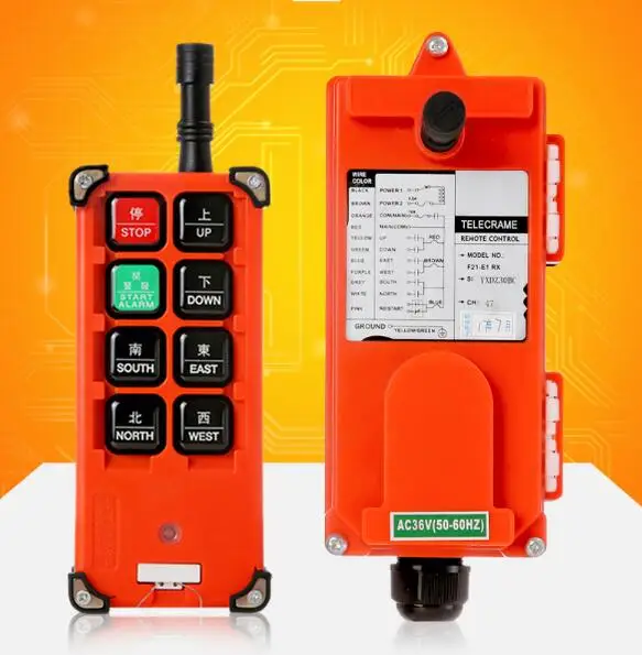 12V 24V 36V 48V 110V 220V 380V Industrial remote controller Hoist Crane Control Lift Crane 1