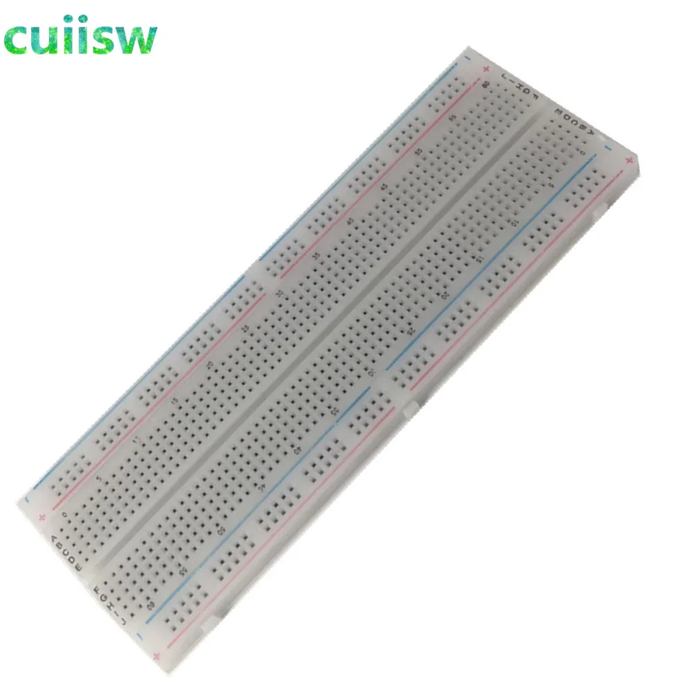 

10pcs NEW MB-102 MB102 Breadboard 830Point Solderless PCB Bread Board Test Develop DIY