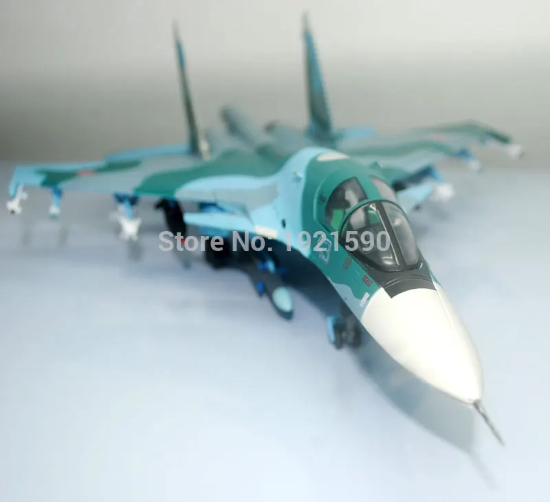 Terebo 1/72 масштаб военная модель игрушки Россия SU-34(SU34) Фланкер боевой самолет истребитель литой металлический самолет модель игрушки