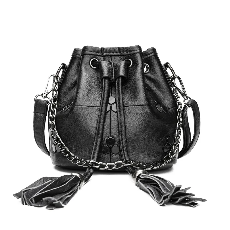 Designer Inspired Leather Bucket Bags IUCN Water