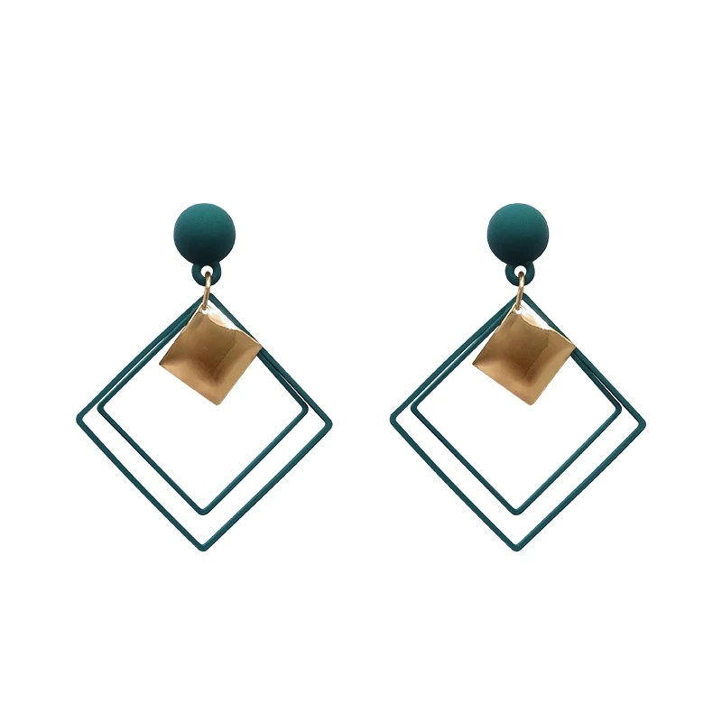 

KASIYU personality fashion exaggerate geometry Pendant. asymmetric earring trend earnail female Ear ornaments 925 silver E-500