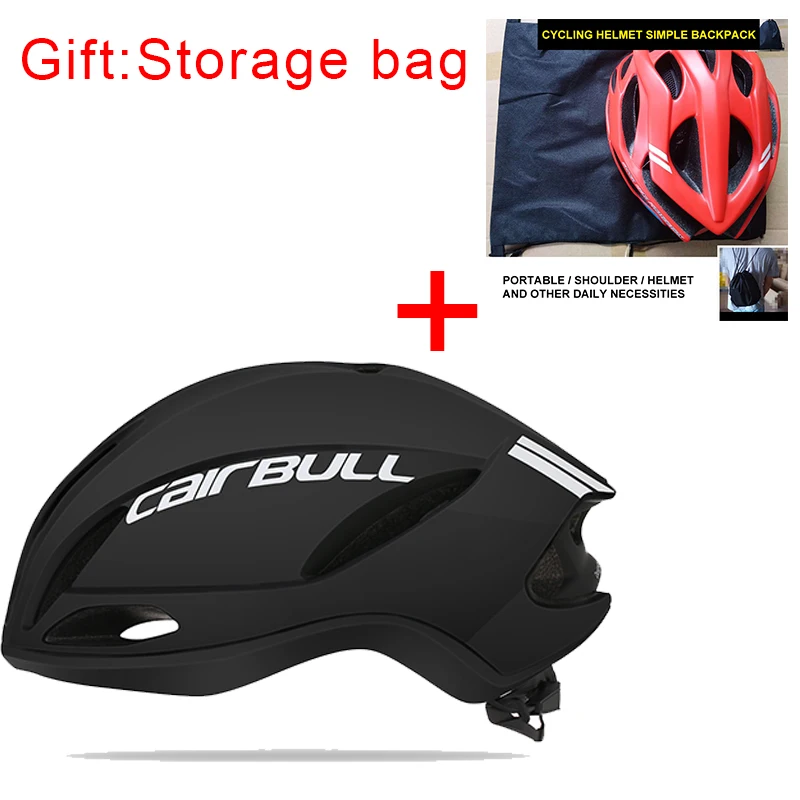 

CAIRBULL Bicycle Helmet Riding Helmet Outdoor Sports Road MTB Simplicity Aerodynamics Broken Wind Riding Helmet Gift Storage Bag