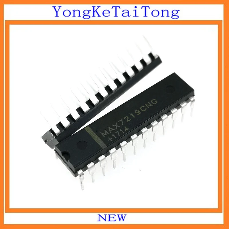 

5PCS-10PCS MAX7219CNG MAX7219 7219 MAX7219CNG+ DIP24