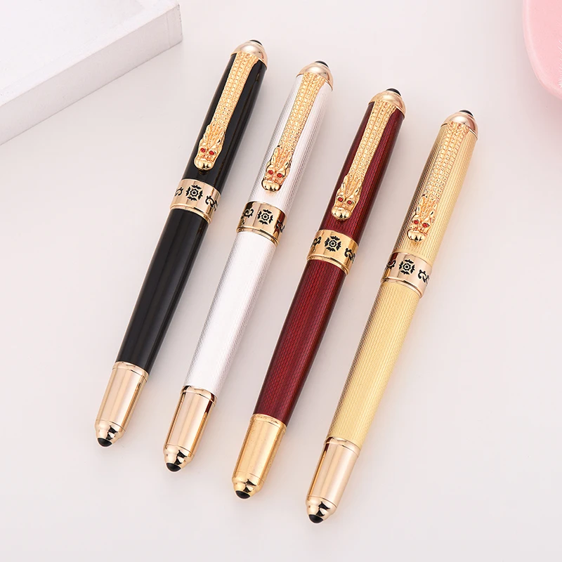 Jinhao перьевая ручка с драконом роскошная высококачественная металлическая tinta