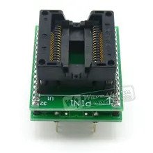 SOP32 к DIP32(b) so32 SOIC32 ots-32-1.27-16 Enplas IC программирования адаптер Тесты burn-в гнездо 1.27 мм Шаг 11.25 мм Ширина