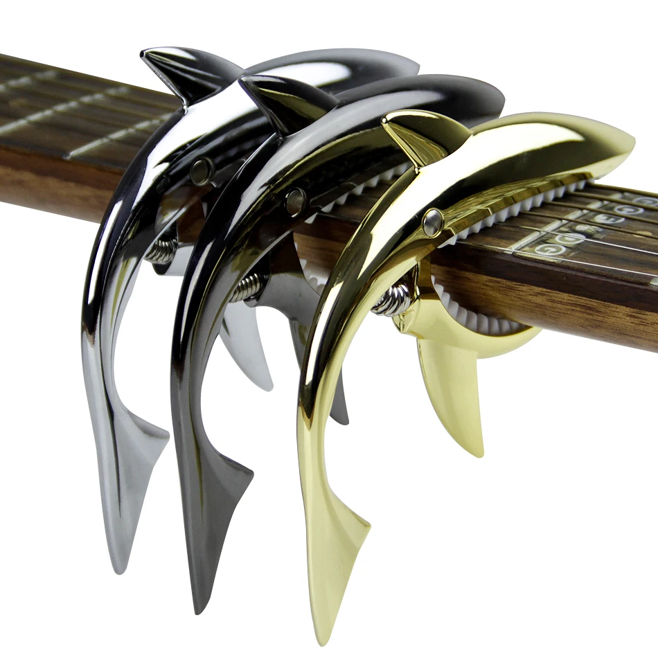 NEW design Shark Capo for Electric & Acoustic Guitar / Folk Guitar Capo / Guitar Accessoriesin