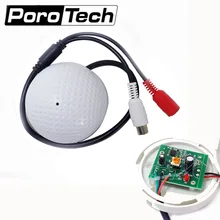 AU10 10 шт./лот CCTV Микрофон для систем безопасности мониторинг звукоснимателя для видеонаблюдения офисная Запись голоса семейная Запись голоса