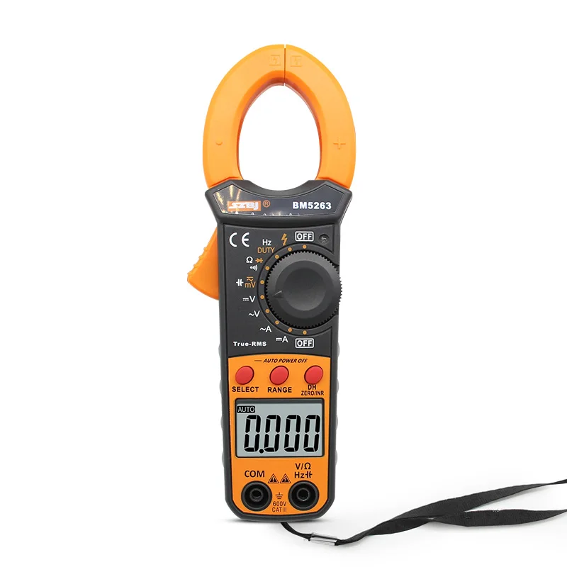 Günstige SZBJ BM5263 hohe präzision AC und DC digital clamp meter digital display AC und DC Clamp Meter tasche strom meter