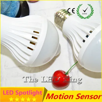 

E27 PIR Motion Sensor Bulb Auto Smart Led Lamp E27 5W 7W 9W Infrared Motion Detection Ampoule Led 220V Lampadas Led for Home
