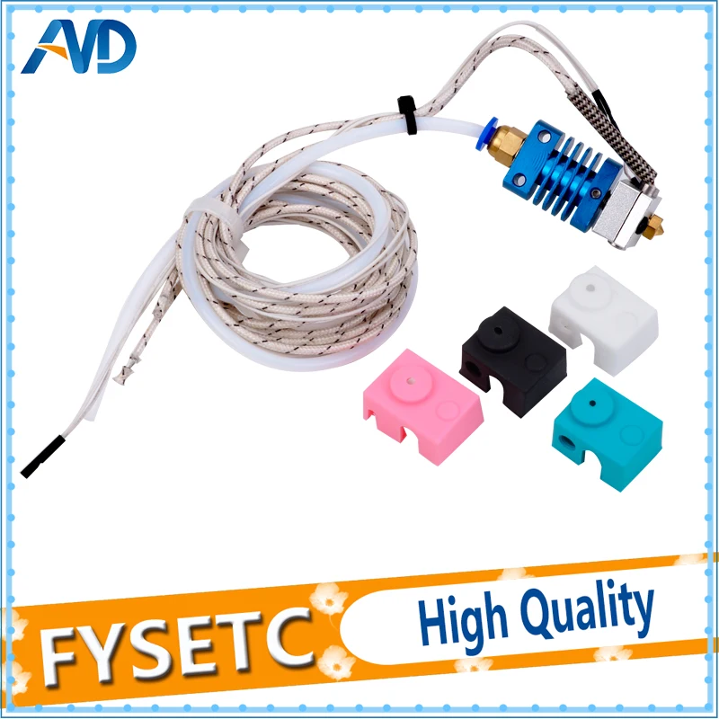 

1Set J-head Hotend Bowden Extrusion Head Kit With Heating Tube Thermistor For CREALITY CR-8/CR-10 Ender-3 1.75mm Nozzle 0.4mm