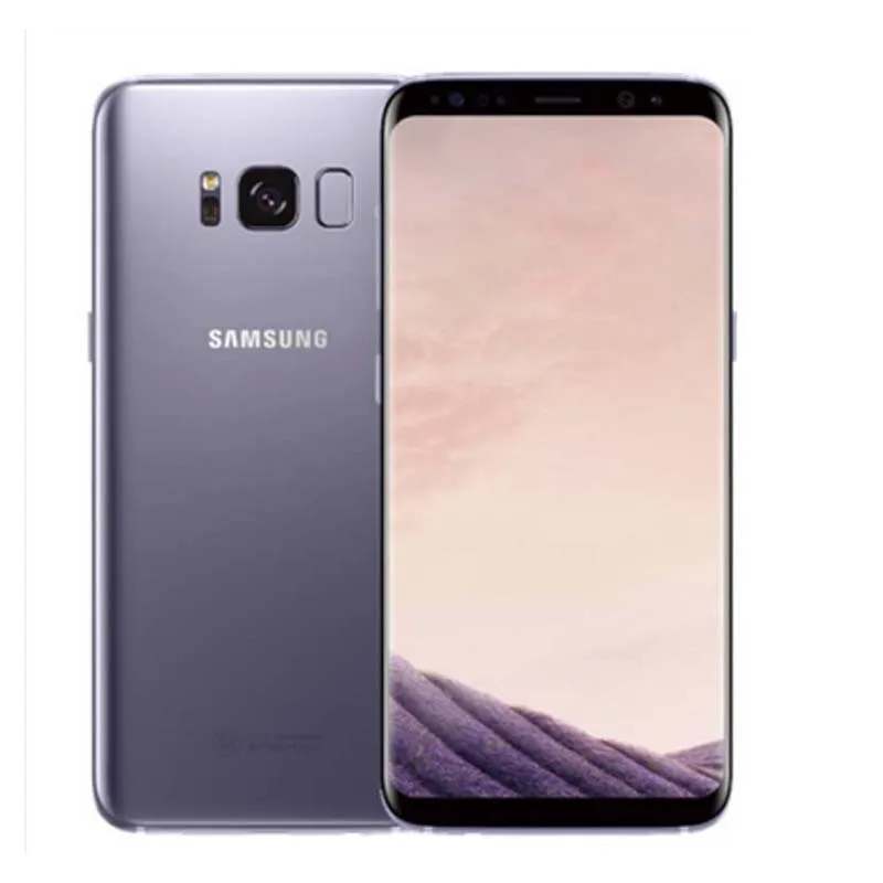 Samsung Galaxy S8+ S8 Plus G955U, разблокированный LTE Android мобильный телефон, четыре ядра, 6,2 дюймов, 12 МП RAM, 4 Гб ROM, 64 ГБ Snapdragon 835, NFC