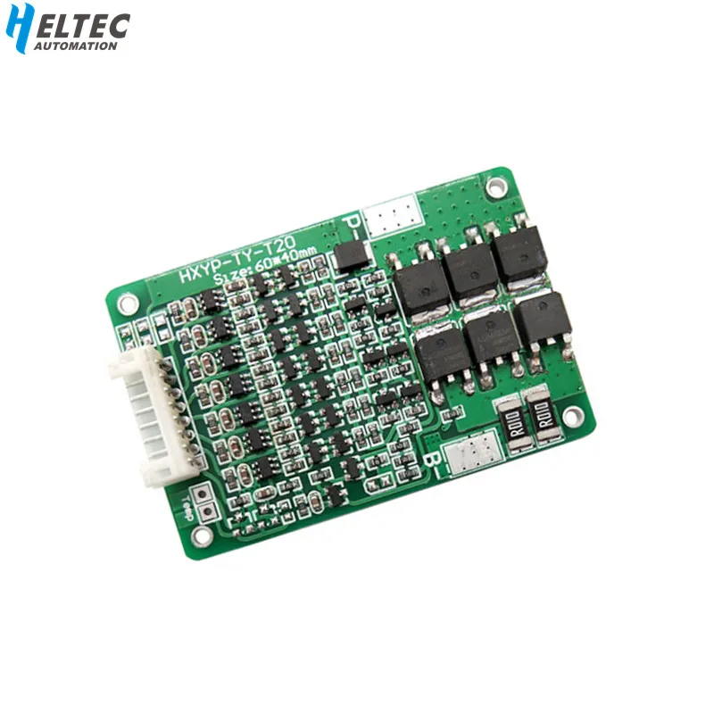 BMS 3S 4S 5S 6S 7S 20A 12.6V lithium battery protection board 16.8V 21V balanced 25.2V 29.4V18650 protection board