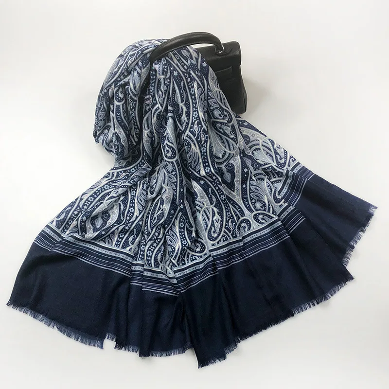 Pasilly кашемировый шарф, шаль для женщин, зимние шарфы 210x105 см