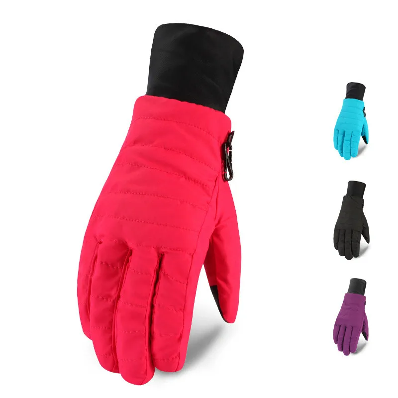 

Ladies Outdoor Ski Gloves Winter Warm Cold Proof Waterproof Thickening Sports Gloves Riding Gloves