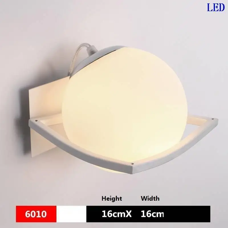 Version B Tete горит Techo Colgante современная лестница Arandela Хрустальная аппликация Murale Wandlamp светильник Lampara De Pared внутренний настенный светильник - Цвет абажура: Version B