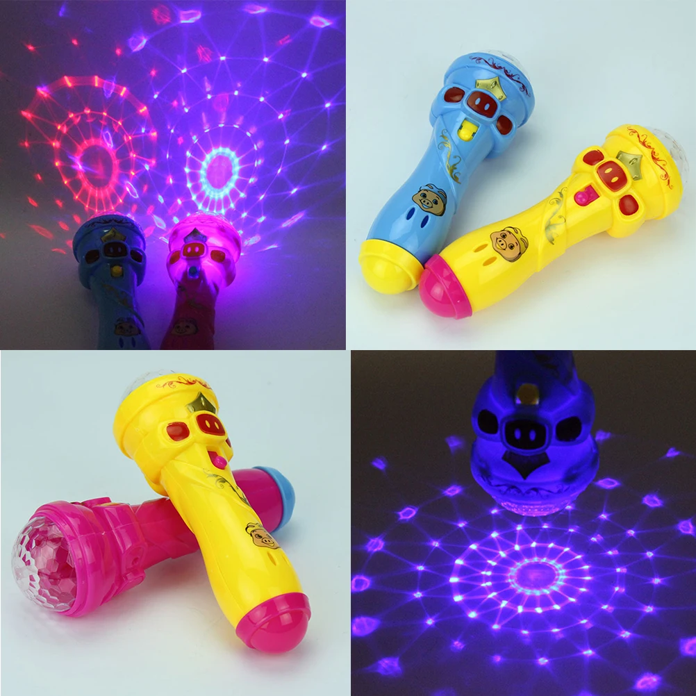Light Up Toys Kids Baby Flashing LED Magic Wand Glow Scepter Sticks